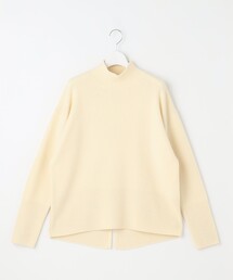 ウールカシミヤブレンドハイネック ニット