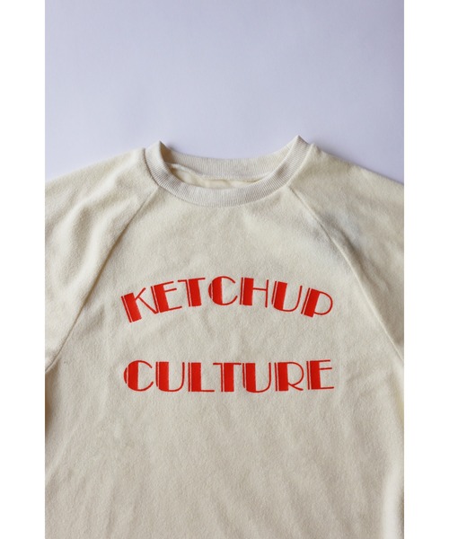 Catchup(ケチャップ)の「【Catchup】パイルプルオーバー(Tシャツ/カットソー・キッズ・オフホワイト/サックスブルー/ネイビー・90㎝/100㎝/110㎝/120㎝/130㎝/140㎝/150cm)」の5枚目の写真