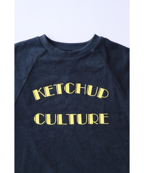 Catchup(ケチャップ)の「【Catchup】パイルプルオーバー(Tシャツ/カットソー・キッズ・オフホワイト/サックスブルー/ネイビー・90㎝/100㎝/110㎝/120㎝/130㎝/140㎝/150cm)」の6枚目の写真