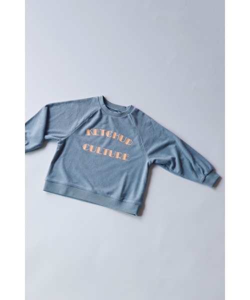Catchup(ケチャップ)の「【Catchup】パイルプルオーバー(Tシャツ/カットソー・キッズ・オフホワイト/サックスブルー/ネイビー・90㎝/100㎝/110㎝/120㎝/130㎝/140㎝/150cm)」の7枚目の写真