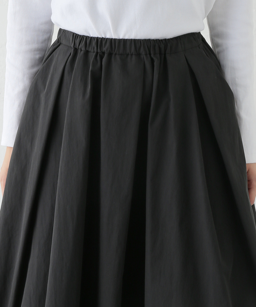 plage（プラージュ）の「《追加》typewriter cropped スカート（スカート・レディース・ブラック/キャメル/ホワイト・38/36）」の4枚目の写真