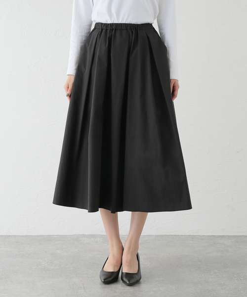 plage（プラージュ）の「《追加》typewriter cropped スカート（スカート・レディース・ブラック/キャメル/ホワイト・38/36）」の9枚目の写真