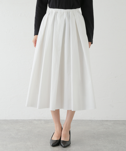 plage（プラージュ）の「《追加》typewriter cropped スカート