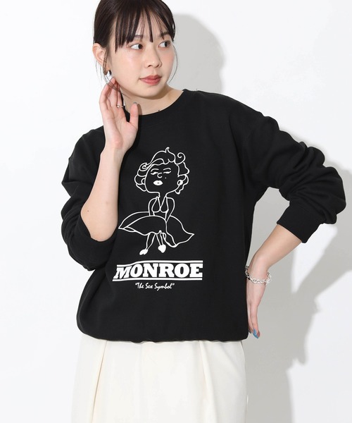 Gready Brilliant（グレディブリリアン）の「裏毛スウェット２（スウェット・レディース・ブラック/グレー・L/M）」の2枚目の写真