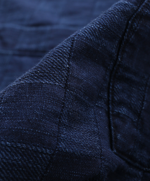 EDIFICE(エディフィス)の「tatamass WIDE SH DAMIER(シャツ/ブラウス・メンズ・ネイビー/ブルー・LARGE/MEDIUM)」の9枚目の写真