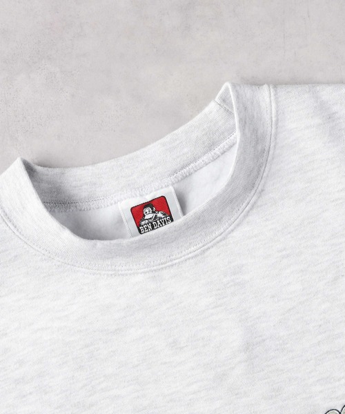 BEN DAVIS（ベンデイビス）の「【BEN DAVIS】別注 バックプリントスウェット（スウェット・メンズ・ブラック/ホワイト・M/L/XL）」の7枚目の写真