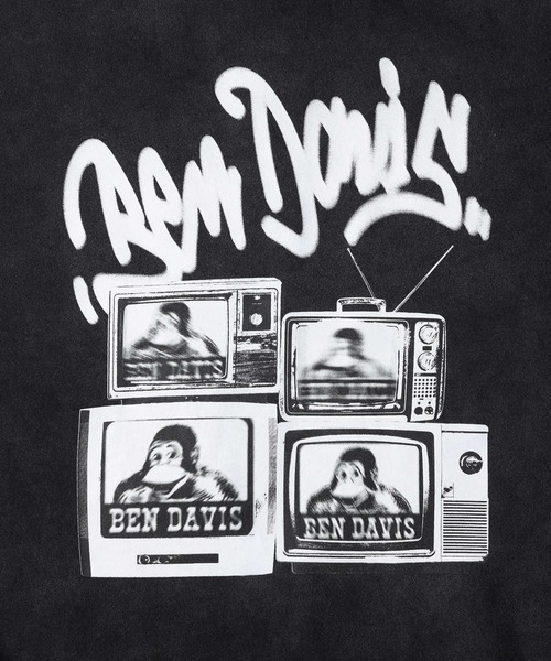 BEN DAVIS（ベンデイビス）の「【BEN DAVIS】別注 バックプリントスウェット（スウェット・メンズ・ブラック/ホワイト・M/L/XL）」の14枚目の写真