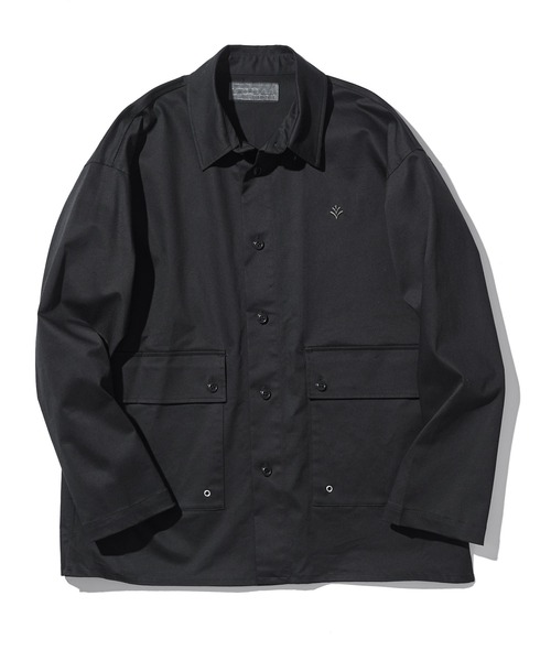ACANTHUS(アカンサス)の「ACANTHUS:Military Shirt Jacket(ミリタリージャケット・メンズ・ホワイト/ブラック・S/M/L/XL)」の18枚目の写真