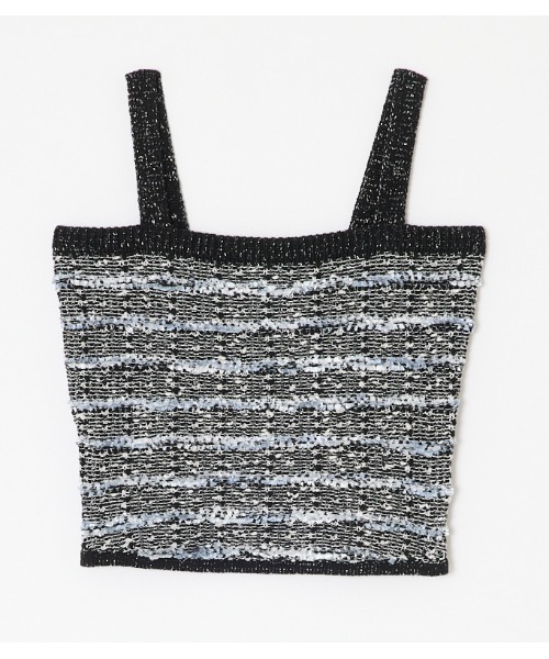TWEED C/D CAMI SET ツイード カーディガン キャミ セットを使っ