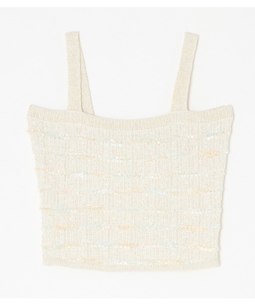 ニット セーター TWEED C/D CAMI SET ツイード カーディガン キャミ セット レディース TWEED C/D CAMI SET ツイード カーディガン キャミ セットを使っ