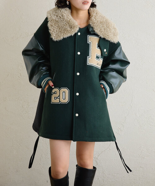 etsinta エシンタ　20thリメイク3wayスタジャンオーバーコート etsinta（エシンタ）の「【etsinta/エシンタ】20thリメイク3way