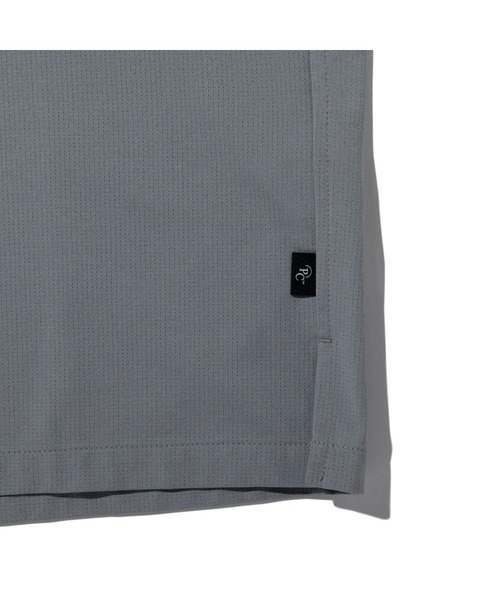 Kinetics(キネティクス)の「PRECEPT MESH KNIT HAIF ZIP S/S SHIR(プリセプト ブリーズニット 半袖ハーフジップシャツ)(Tシャツ/カットソー・メンズ・グレー/ネイビー・MEDIUM/LARGE/X-LARGE)」の4枚目の写真