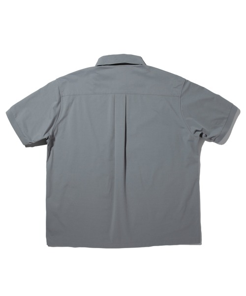 Kinetics(キネティクス)の「PRECEPT MESH KNIT HAIF ZIP S/S SHIR(プリセプト ブリーズニット 半袖ハーフジップシャツ)(Tシャツ/カットソー・メンズ・グレー/ネイビー・MEDIUM/LARGE/X-LARGE)」の3枚目の写真