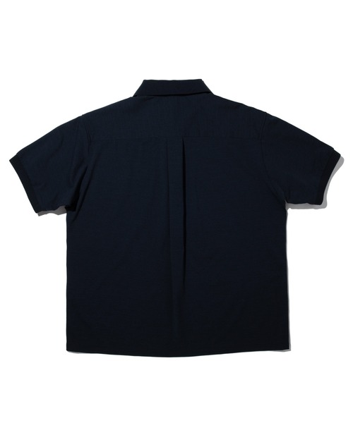 Kinetics(キネティクス)の「PRECEPT MESH KNIT HAIF ZIP S/S SHIR(プリセプト ブリーズニット 半袖ハーフジップシャツ)(Tシャツ/カットソー・メンズ・グレー/ネイビー・MEDIUM/LARGE/X-LARGE)」の5枚目の写真