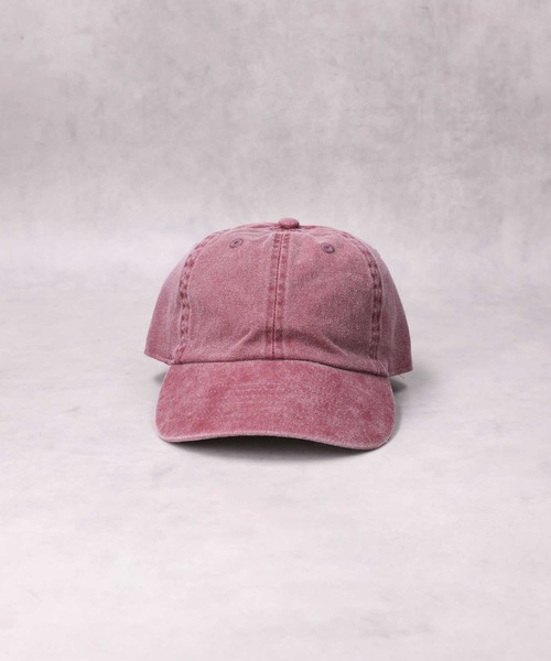Right-on（ライトオン）の「【newhattan】ピグメントキャップ（キャップ・メンズ・ワイン/ブラック・フリー）」の4枚目の写真