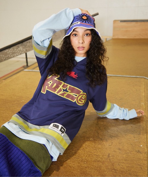 Splatoon（スプラトゥーン）の「キングオクトHKシャツ（シャツ/ブラウス・レディース・ブルー・unisex M/unisex L）」の11枚目の写真