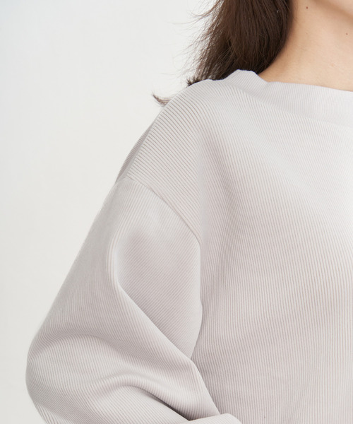 ikka（イッカ）の「ベロアコールフェイクプルオーバー（Tシャツ/カットソー・レディース・ダークベージュ/モカ/ピンク/チャコールグレー・M/L/S）」の20枚目の写真