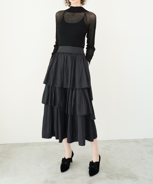 Launa lea(ラウナレア)の「7cmリボンベルベットブーティー(0585)(ブーツ・レディース・ブラック系その他/ネイビー系/グレー系その他/アッシュブラウン・24.5cm/24.0cm/23.5cm/23.0cm/22.5cm/22.0cm/25.0cm)」の14枚目の写真