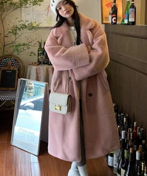 セール】もこもこ オーバーサイズ 中綿チェスターコート（チェスター