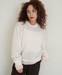 CREDONA クレドナ オープンカラーニット｜BORN FREE ONLINE SHOP