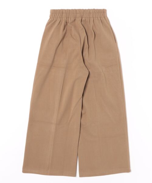 BANICO（バニコ）の「【Banico】ウールライクワイドストレートパンツ（スラックス・レディース・ブラック/ベージュ/グレー・SMALL/MEDIUM/LARGE）」の4枚目の写真