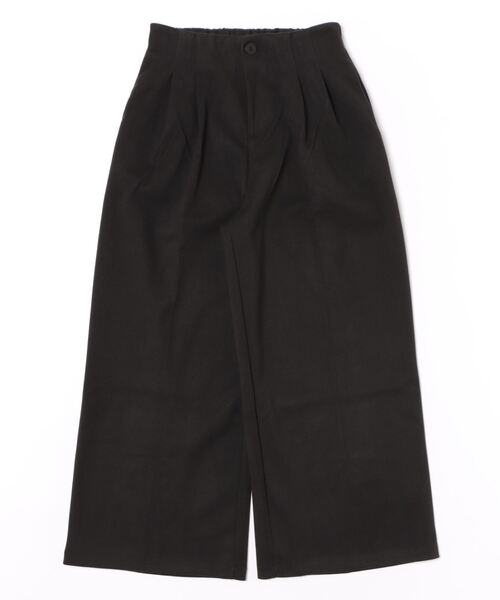 BANICO（バニコ）の「【Banico】ウールライクワイドストレートパンツ（スラックス・レディース・ブラック/ベージュ/グレー・SMALL/MEDIUM/LARGE）」の18枚目の写真