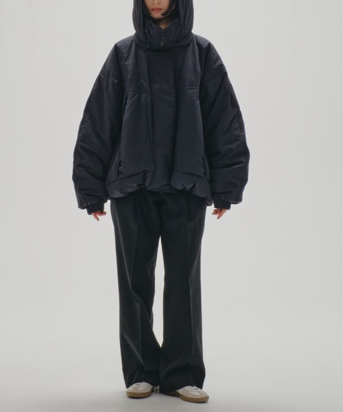 TODAYFUL(トゥデイフル)の「TODAYFUL Monster Down Jacket(ダウンジャケット/コート・レディース・カーキブラウン/ブラック・36/38)」の5枚目の写真