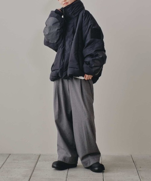 TODAYFUL(トゥデイフル)の「TODAYFUL Monster Down Jacket(ダウンジャケット/コート・レディース・カーキブラウン/ブラック・36/38)」の7枚目の写真