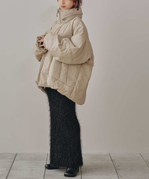 TODAYFUL(トゥデイフル)の「TODAYFUL Monster Down Jacket(ダウンジャケット/コート・レディース・カーキブラウン/ブラック・36/38)」の18枚目の写真