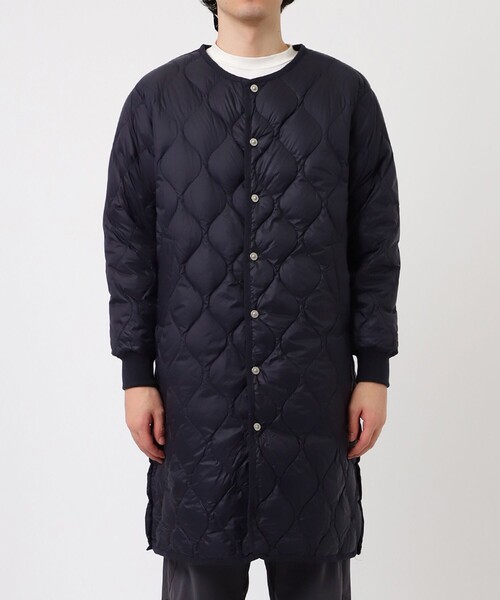 TAION(タイオン)の「【TAION/タイオン】MILITARY OVER CREW NECK DOWN COAT-SOFT-SHELL/軽量/洗える(ダウンジャケット/コート・メンズ・ブラック/ダークグリーン/その他17/グレイッシュベージュ・S/M)」の2枚目の写真