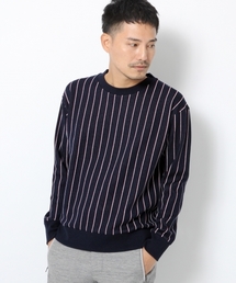 GLOBAL WORK | ストライプクルースウェット/569132(Tシャツ/カットソー)