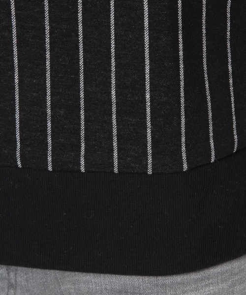 GLOBAL WORK（グローバルワーク）の「ストライプクルースウェット/569132（Tシャツ/カットソー・メンズ・ブラック/ネイビー/グレー・LARGE/X-LARGE/SMALL/MEDIUM）」の11枚目の写真