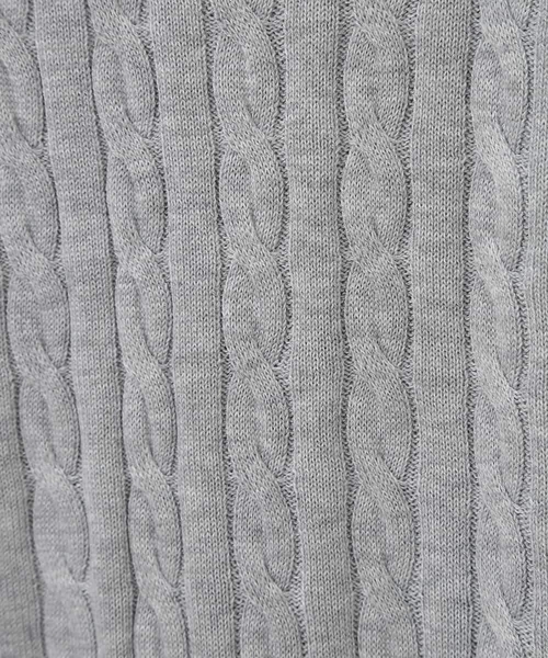 a.v.v（アーヴェヴェ）の「[140-160]【卒服】配色ニットベスト（ベスト・キッズ・ホワイト/ライトグレー・140/150/160）」の3枚目の写真