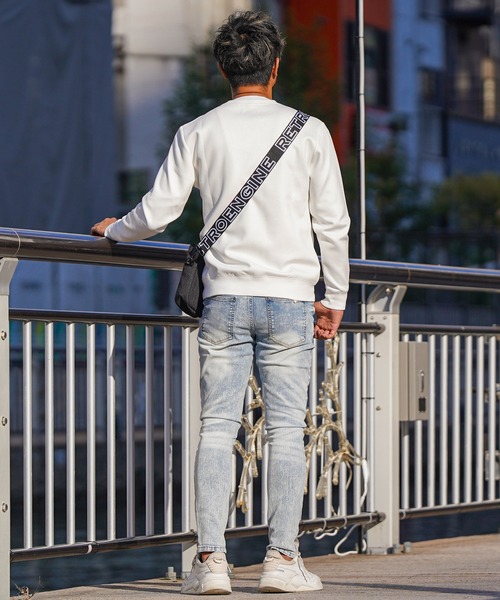 adamsJUGGLER(アダムスジャグラー)の「RTEGネオン&Rスウェットプル(スウェット・メンズ・ブラック/ホワイト・S/M/L/XL)」の13枚目の写真