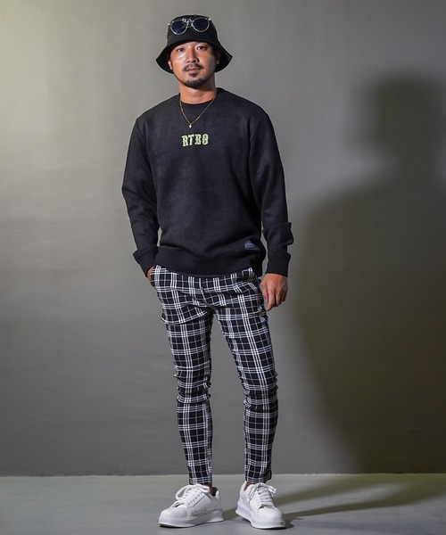 adamsJUGGLER(アダムスジャグラー)の「RTEGネオン&Rスウェットプル(スウェット・メンズ・ブラック/ホワイト・S/M/L/XL)」の12枚目の写真