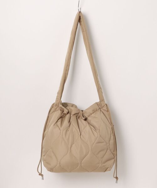 Ungrid（アングリッド）の「MILITARY DOWN SHOULDER BAG（ハンドバッグ・レディース・ベージュ/カーキ・FREE）」の3枚目の写真