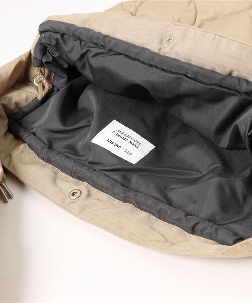 Ungrid（アングリッド）の「MILITARY DOWN SHOULDER BAG（ハンドバッグ・レディース・ベージュ/カーキ・FREE）」の5枚目の写真