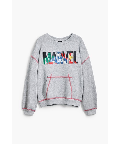 Desigual(デシグアル)の「マーベルのスウェット(スウェット・キッズ・ブラック・XS/S/M/L/XL/XXL)」の1枚目の写真