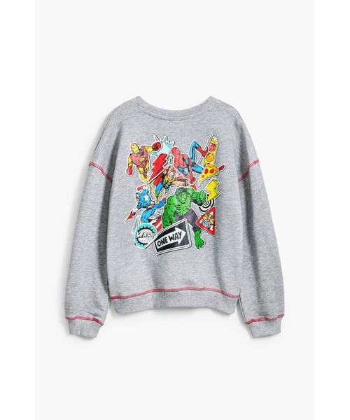 Desigual(デシグアル)の「マーベルのスウェット(スウェット・キッズ・ブラック・XS/S/M/L/XL/XXL)」の3枚目の写真
