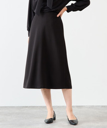 【MELROSE CLAIRE noir】入卒園式・卒業式・入学式・お仕事にも困らない カットジョーゼットナロースカート