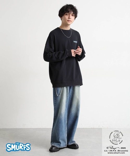 RAGEBLUE（レイジブルー）の「アソート/キャラクタープリントスウェット（スウェット・メンズ・ブラック/ブラック系その他/グレー/グリーン・MEDIUM/LARGE）」の9枚目の写真