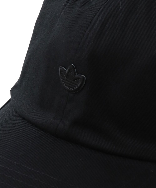adidas Originals(アディダスオリジナルス)の「adidas originals / PE DAD CAP(アディダスオリジナルス プレミアム エッセンシャルズ ダッドキャップ EUD87 IC3031)(キャップ・レディース・ブラック・FREE)」の6枚目の写真