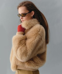 フェイクファーブルゾン FD24W408【Fano Studios】【2025AW