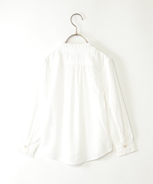 ikka（イッカ）の「襟袖フリルギャザーブラウス（120~160cm）（シャツ/ブラウス・キッズ・オフホワイト・120/130/140/150/160）」の12枚目の写真