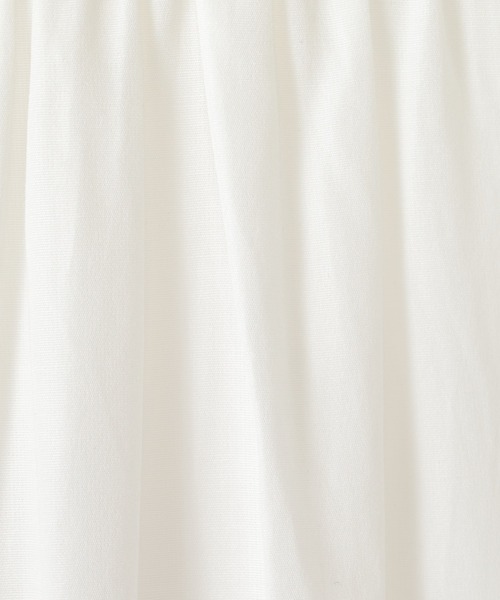 ikka（イッカ）の「襟袖フリルギャザーブラウス（120~160cm）（シャツ/ブラウス・キッズ・オフホワイト・120/130/140/150/160）」の6枚目の写真