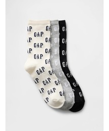 GAP | GAPロゴ ソックス 3足セット (キッズ)(ソックス/靴下)