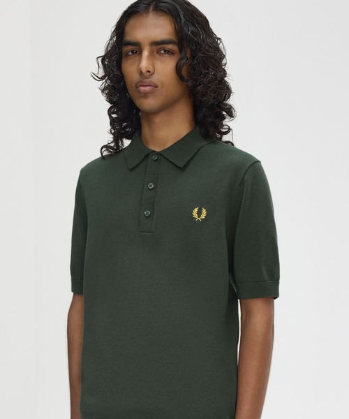 FRED PERRY（フレッドペリー）の「Cotton Knitted Polo Shirt