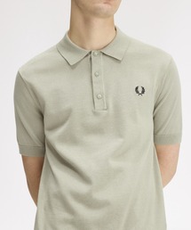 Cotton Knitted Polo Shirt／コットンニットポロシャツ