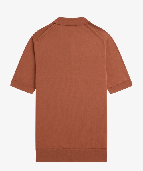 セール】Cotton Knitted Polo Shirt／コットンニットポロシャツ