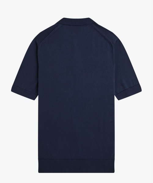 セール】Cotton Knitted Polo Shirt／コットンニットポロシャツ